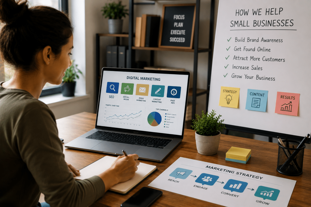 what does a digital marketing agency do for small businesses​