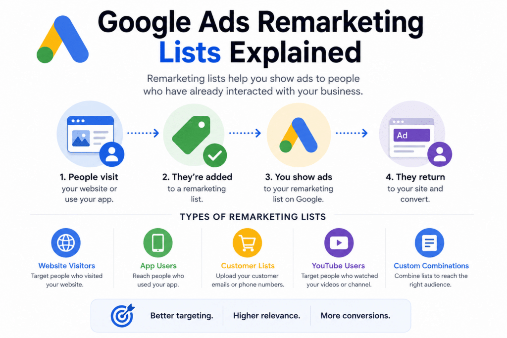 Google Ads Remarketing Lists Explained